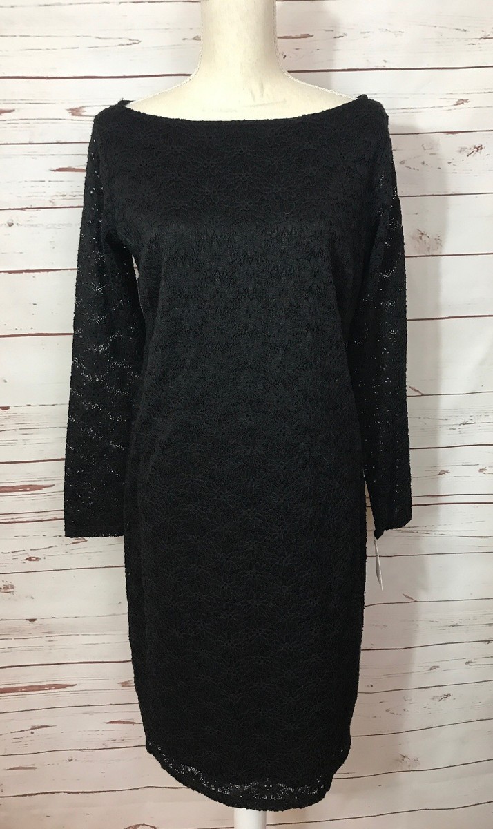 NWT Isabel Maternity by Ingrid & Isabel Medium Black Floral Lace Dress  Target | eBay