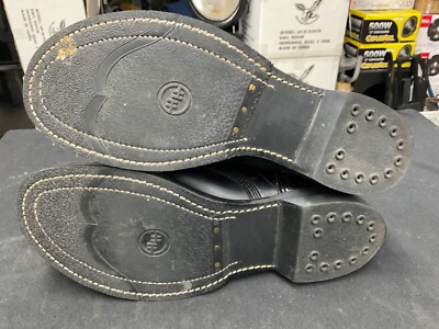 HH Brand Double H 975 Military Combat Leather Jump Boots Men's 10D