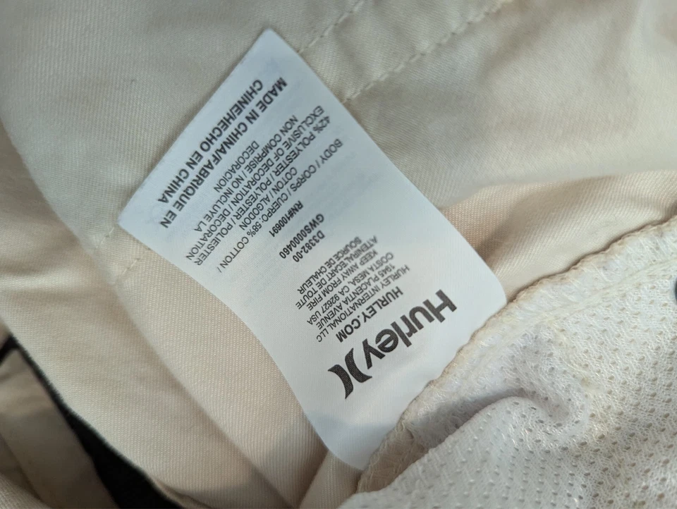 Pantalones Cortos Denim Hurley Mujer 29 Denim Beige Caliente Foto 3 de 4