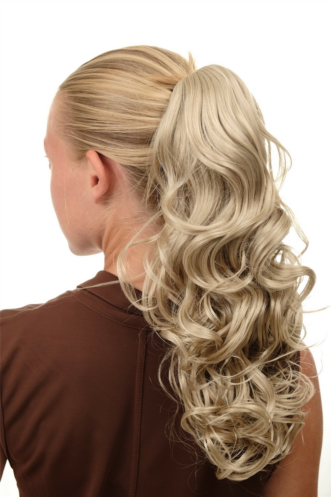 Hairpiece Ponytail Curly Voluminous Light Blond SA080-202