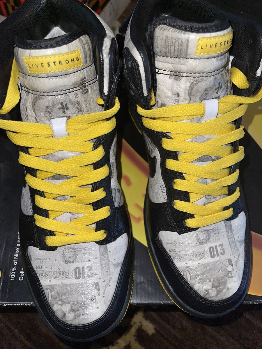 Nike Dunk High Supreme TZ LAF Flom Livestrong Futura patta Nike Dunk High Supreme TZ LAF Flom Livestrong Futura patta