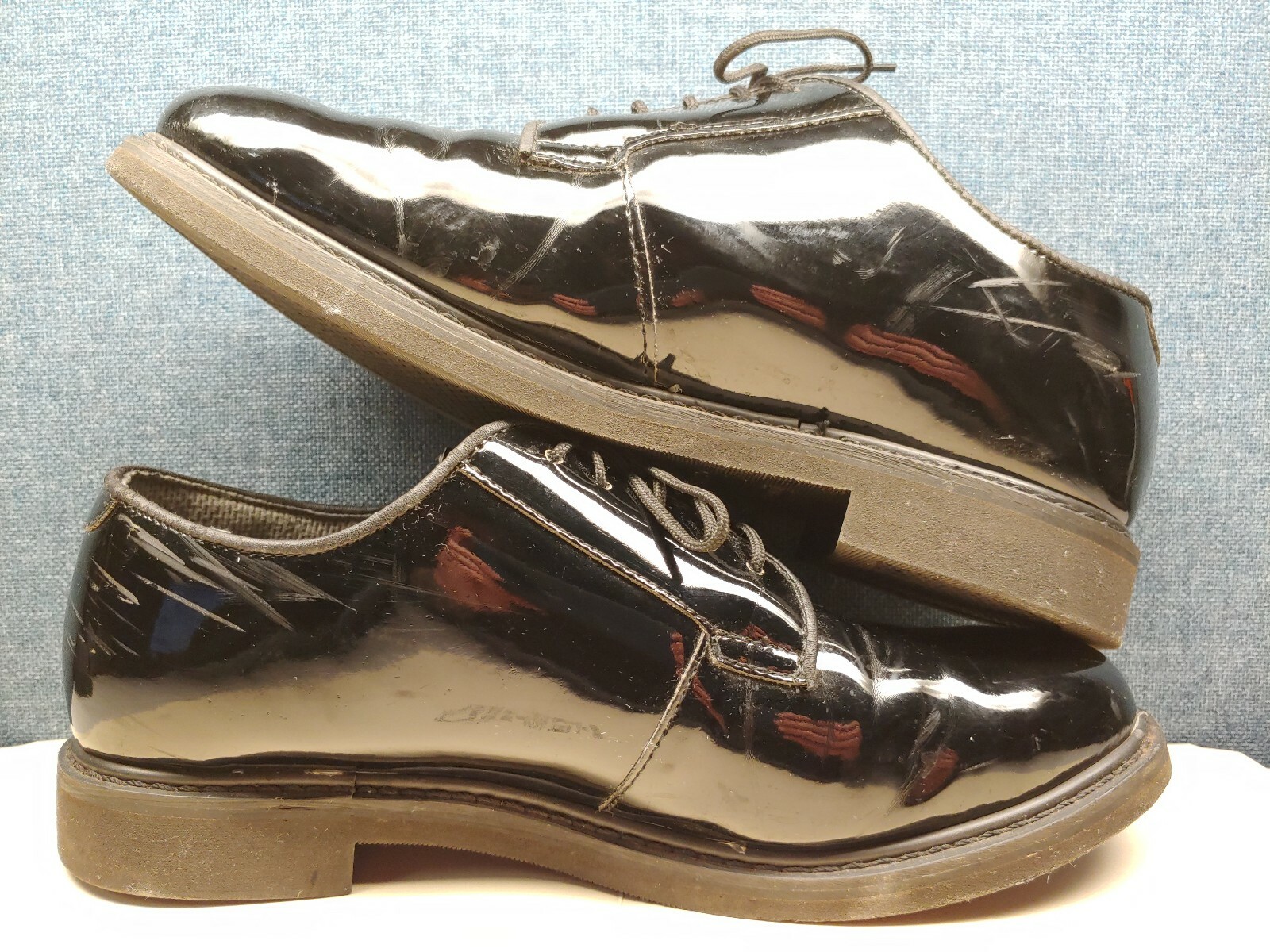 Rothco Patent Leather Dress Shoes, Uniform Oxfords,Bl… Gem