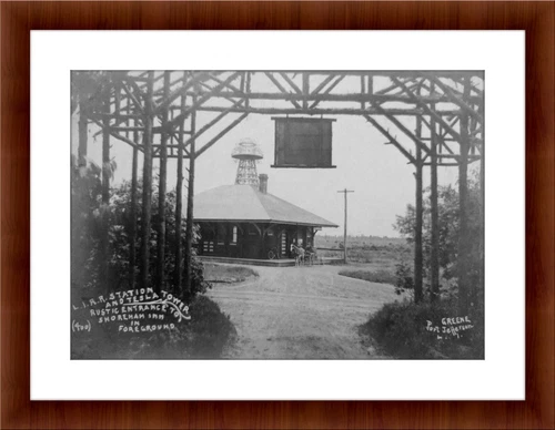 Nikola Tesla Wardenclyffe Tower Horse & Buggy Shoreham Station Photo Wall Art