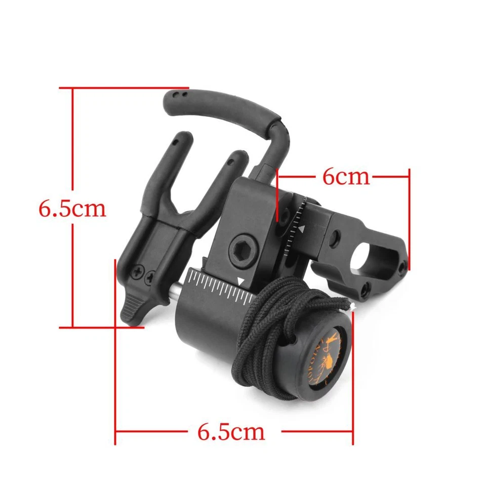 TOPOINT Archery Drop Away Arrow Rest Adjustable Compound Bow Hunting RH LH - Image 2 of 4