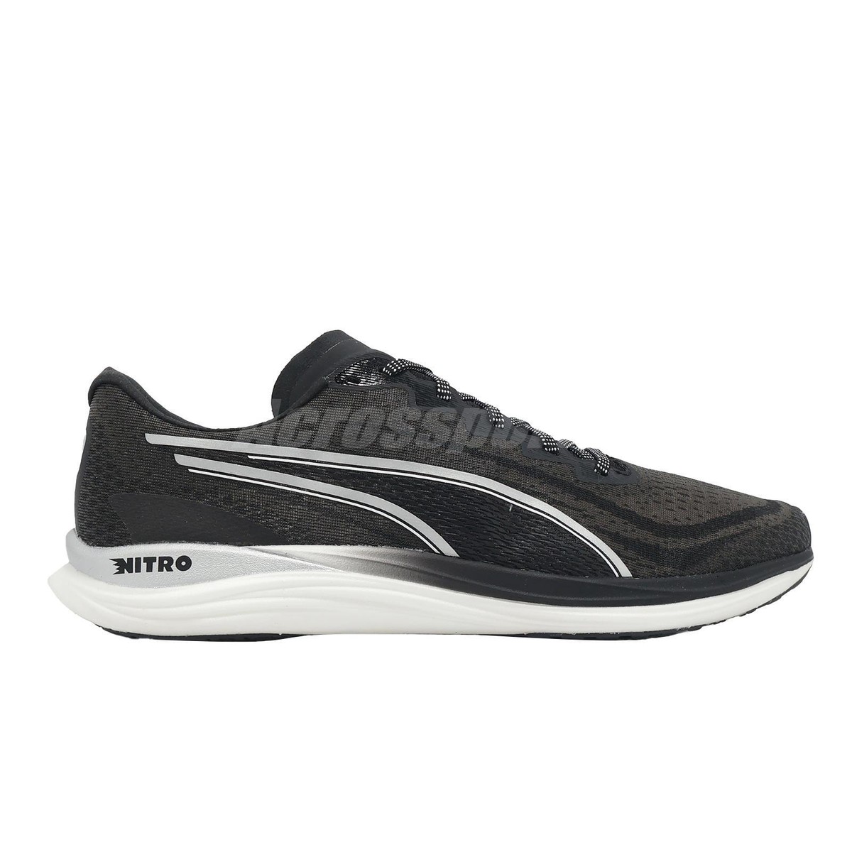 ★PUMA★ Propio Nitro Black White 31142801 311428-01 Puma Propio Nitro Black White Women Road Running Jogging