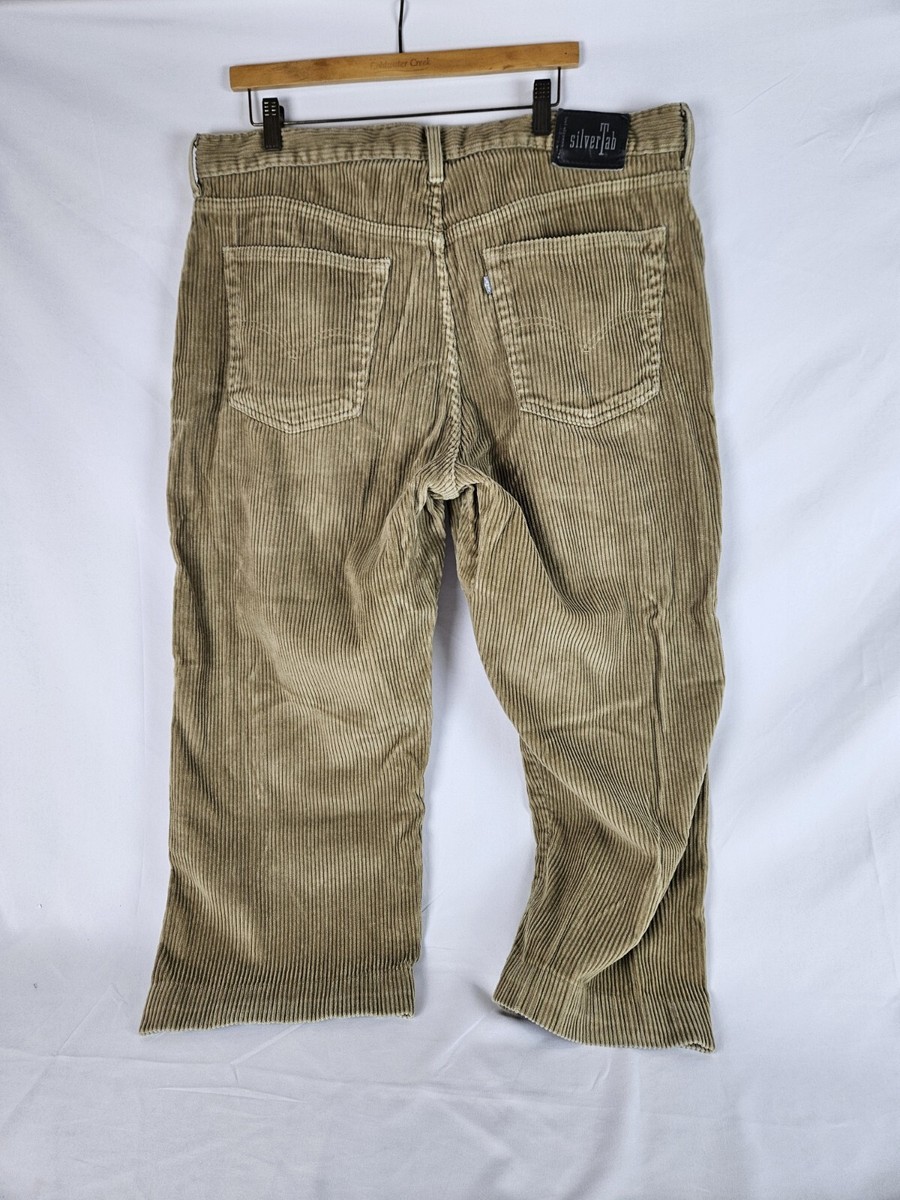 vintage Levi's silverTab corduroy pants straight & loose W 40 L 26