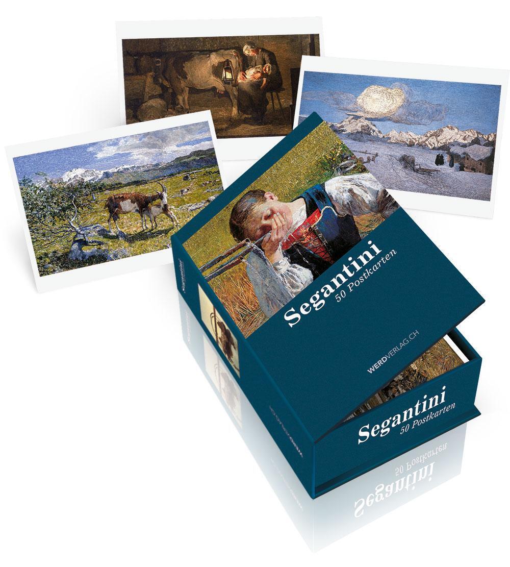 Thumbnail - Postkartenbox Giovanni Segantini | 50 Postkarten | Taschenbuch | 50 S.