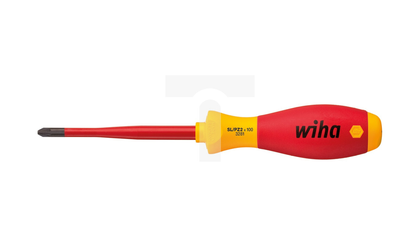 Phillips screwdriver SL/PZ2 insulated 1000V SlimFix 32812100 36330 /T2UK