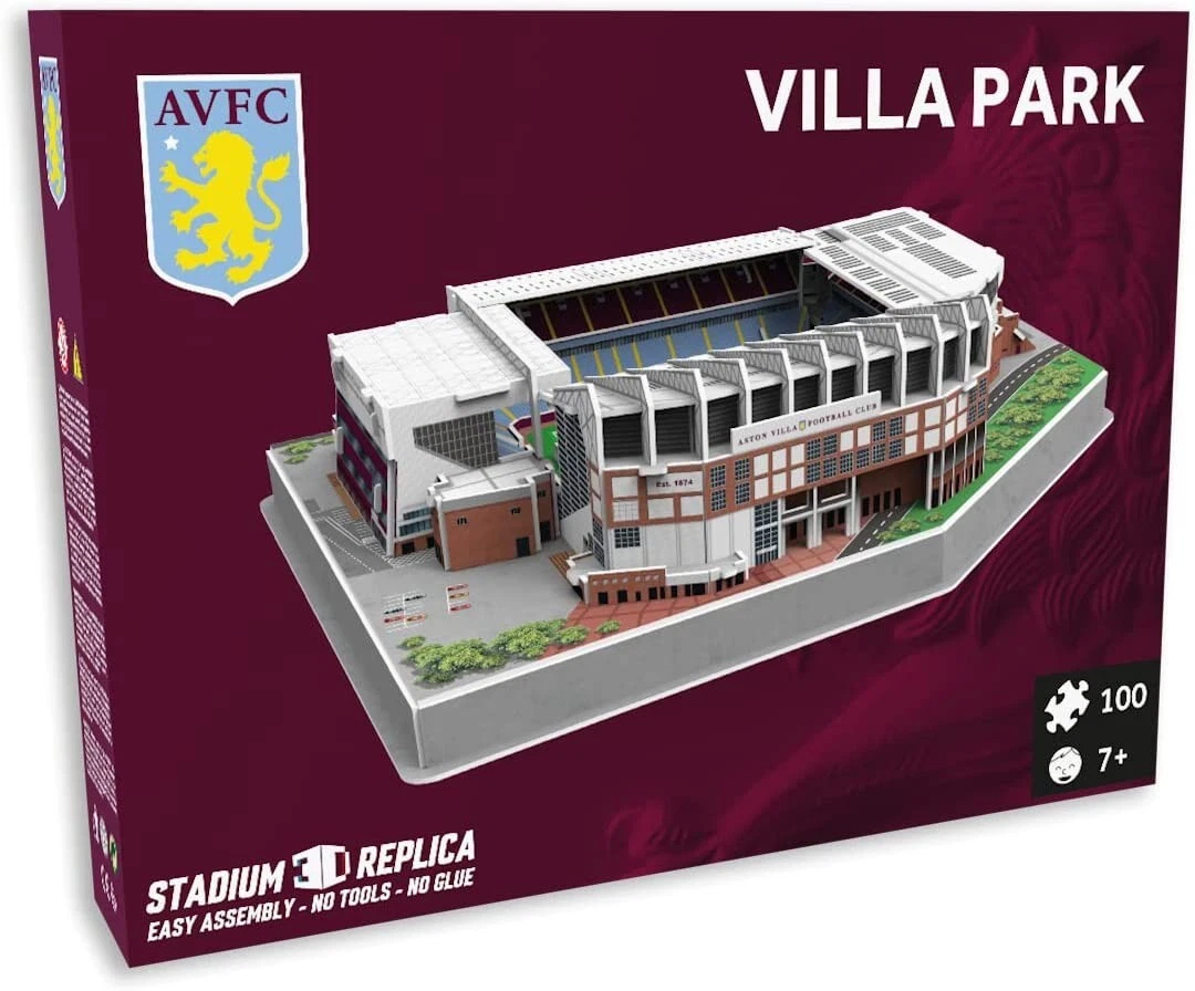 Aston Villa Villa Park Stadium 3D jigsaw puzzle pli eBay