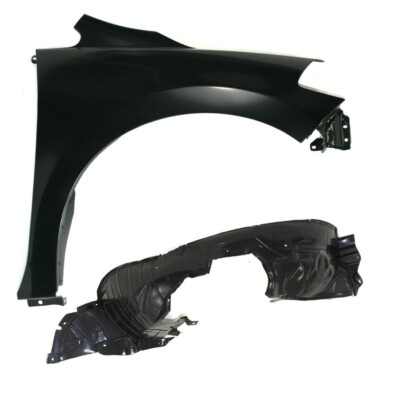 AM 07-12 For Nissan Versa Front,Right Passenger Side FENDER & Splash Shield
