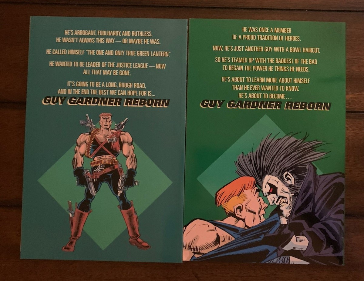 DC Comics Guy Gardner Reborn #1, 2 1992 Lobo VF-NM Bagged