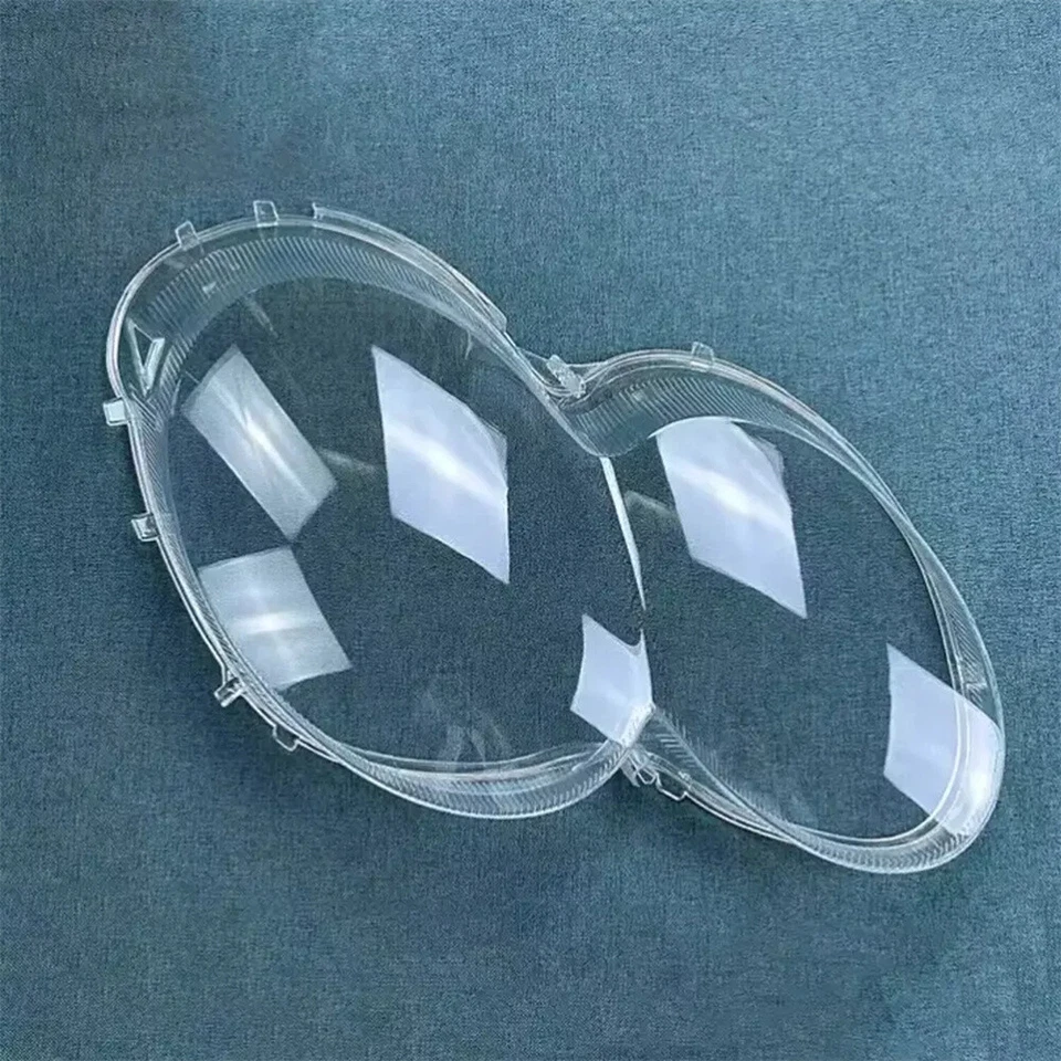 2x Front Headlight Lens Cover for 2003-2008 Mercedes-Benz W230 SL500 SL600 LH+RH Foto 2 de 4