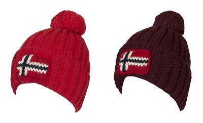 Hut mit Reverse und Pom Pom NAPAPIJRI Artikel NP0A4EMB SEMIURY 3 made in Italy