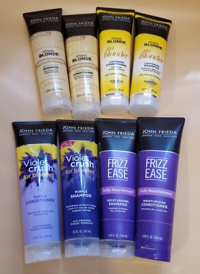 John Frieda Sheer Blonde, For Blondes, And Frizz Ease See Drop Down Brand New