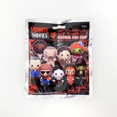 Midnite Movies Series 1 Collectors Figural 3D Bag Clip - YOU CHOOSE!