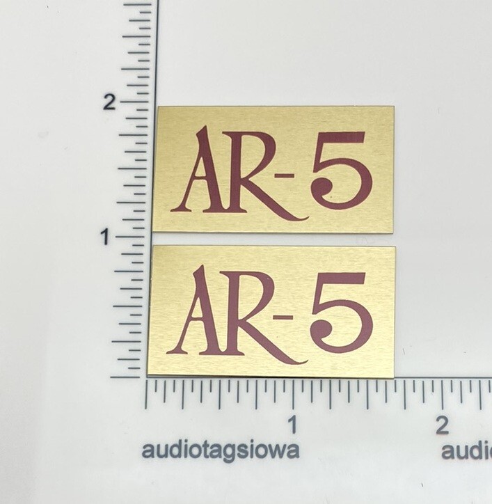 Acoustic Research AR-5 vintage audio equipment - eBay listing photo 3