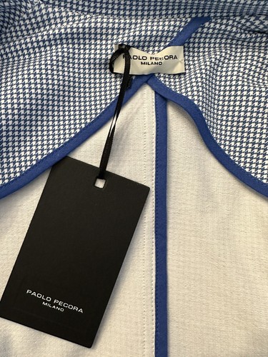 NWT Paolo Picora Milano Blazer Jacket Boys Size 6 Azule Blue Kids - Picture 5 of 8