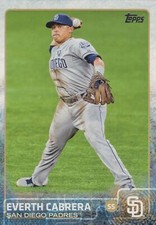 2015 Topps #287 Everth Cabrera