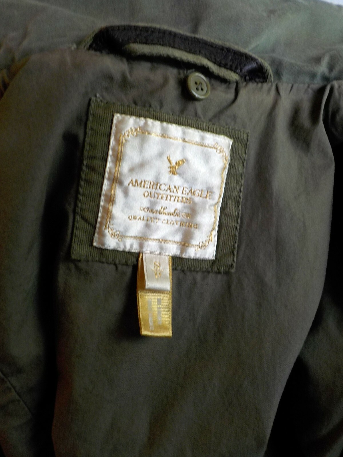 AMERICAN EAGLE Distressed Utility/MilitaryJacket … - image 6