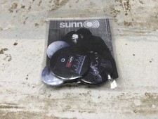 Sunn O)))   official 5 x Pin Badge Set  new  Xasthur Melvins Lustmord