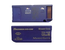 256MB 128MB x 2 Memory Stick NON-PRO Genuine Made in Japan For SONY Older Camera