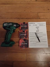 Metabo HPT Cordless 18 Volt Brushless Impact Driver Sub-Compact WH18DDX w/ Bits