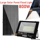 648 LED 800W Solar Flood Lights Outdoor Street Light Dusk to Dawn Wall Lamp