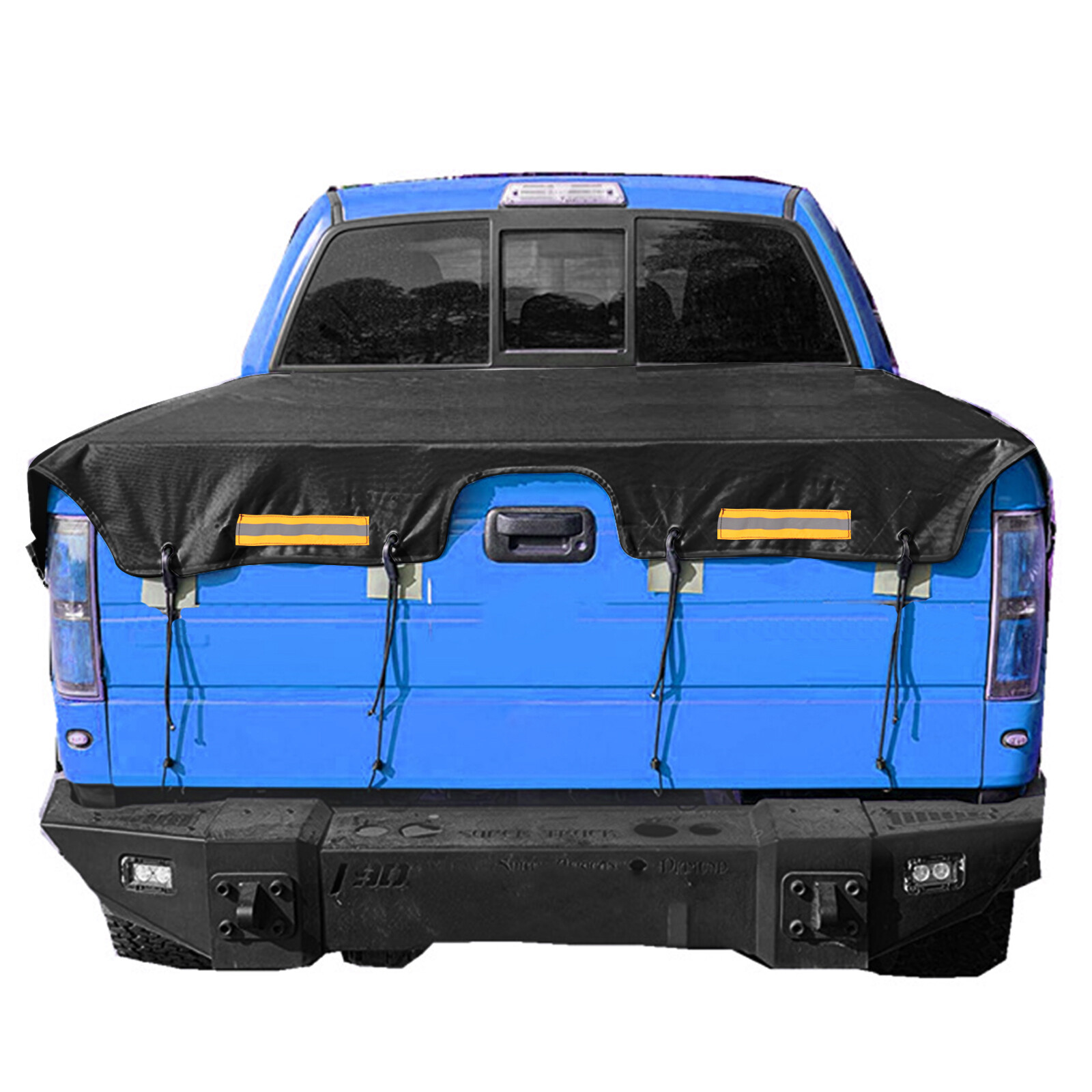 Truck Tarp Bed Cover Fit Ford/Chevy/Dodge Ram/Toyota/NISSNA Width To 5.