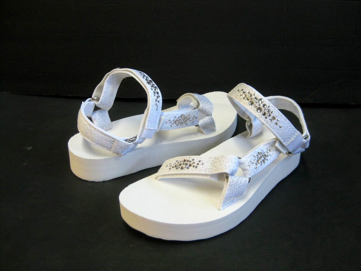 TEVA MIDFORM UNIVERSAL HOLIDAY WOMEN SANDALS WHITE US /UK EU