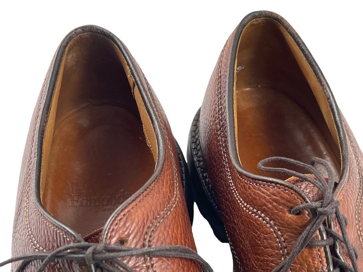 Allen Edmonds Oxford Men 11 D Becker Dress Shoes Brown 