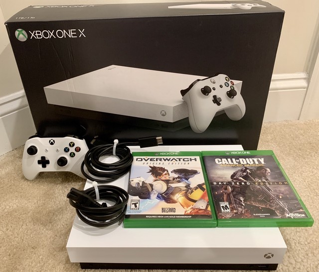Xbox One X 1tb Robot White Special Edition for sale online eBay
