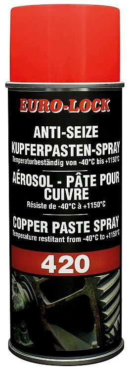 EURO-LOCK LOS 420 Kupferpasten-Spray Anti Seize 400ml