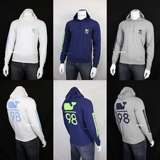 NWT Vineyard Vines Men's Long Sleeve Graphic Big Whale Pocket Hoodie "WHALE 98"