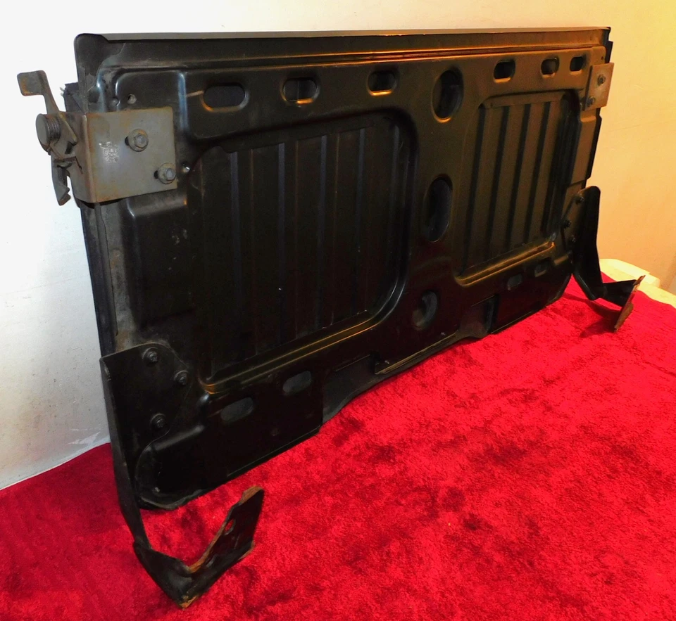 1974-1980 Ford Pinto Mercury Bobcat FOLDING REAR SEAT PANEL With LOCK and HINGES - Image 2 of 4