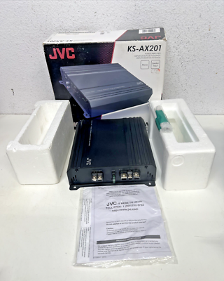 JVC KS-AX201 500W , 150W RMS AX Series Class AB, 1 Channel