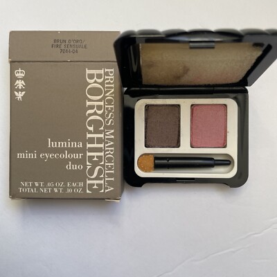 Vintage Princess Marcella Borghese LUMINA MINI EYECOLOR Duo, USA Rare