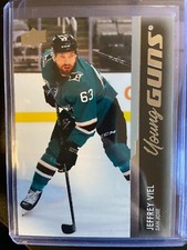 2021-22 Upper Deck Series 1 Young Guns Jeffrey Viel Rc San Jose Sharks!!! D2