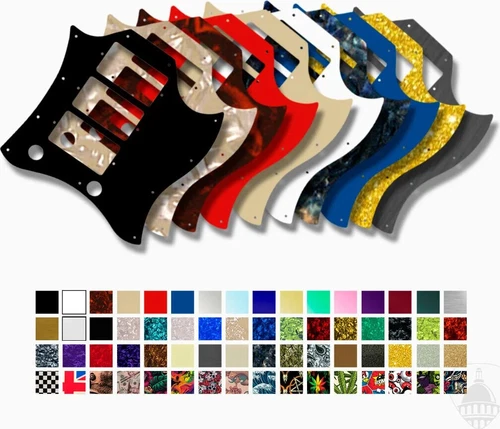 WD Custom Pickguard For Gibson "Captain" Kirk Douglas Signature Roots SG