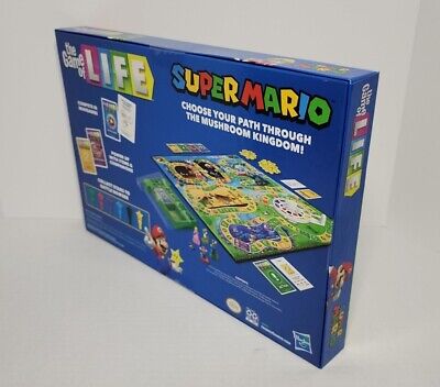 The Game of Life: Super Mario Edition Board Game for Kids Ages 8