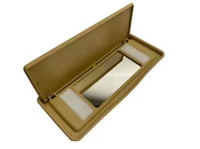 Tan Sun Visor Vanity Mirror R107 560SL W124 C124 W126 560SE 560SEC