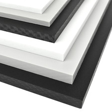 BuyPlastic Black HDPE Boat Board, Marine Grade Plastic 1/4" x 24" x 54"