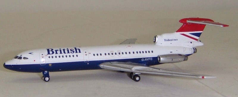 航空機・ヘリコプター Gemini 1/400 BA HS121 Trident2E Gemini 1/400 Ba Hs121 Trident 2E Model Airplane Collectible