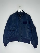 Alpha Industries CWU 45/P Flight Jacket Army Bomber Vintage Blue Men  s Size XL