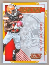 2016 Panini Score Franchise Insert Gold #7 Travis Benjamin Browns
