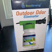 Eco strong Outdoor Odor Eliminator 32oz. Reusable Hose End Sprayer.  9 