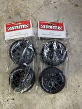 NEW ARRMA Hoons 3S ELEVENS Tires set wheels belted Infraction VENDETTA 3S 14mm