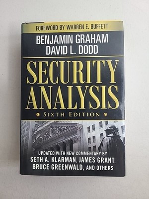 Security Analysis: Sixth Edition, Foreword by Warren Buffett