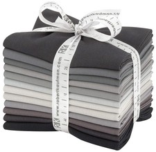 Kona Cotton Solids Stormy Skies 12 Fat Quarters Robert Kaufman Fabrics