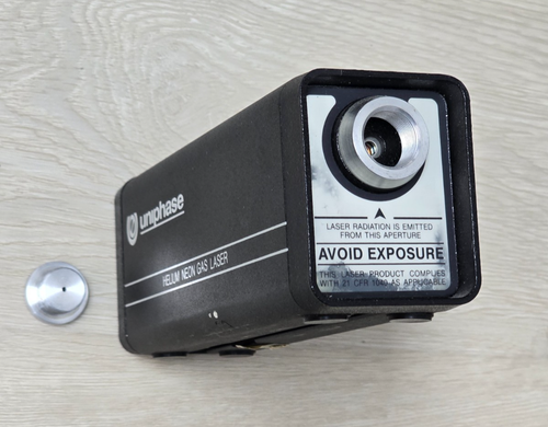 Uniphase Helium-Neon Gas Laser Model 1508-0 Novette 12VDC Amps.7 Power cable - Picture 8 of 8