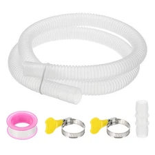 3.3Ft Air Conditioner Drain Hose Universal Mini Split AC Drain Hose Clear